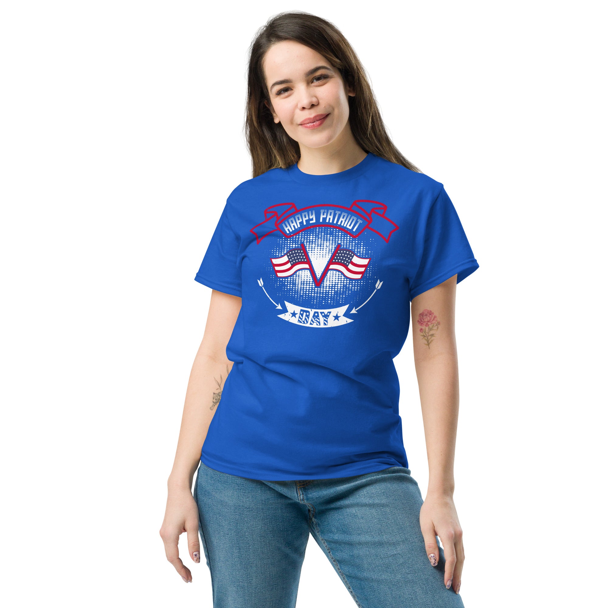 Happy Patriot Day - American Flag - Unisex Classic Tee