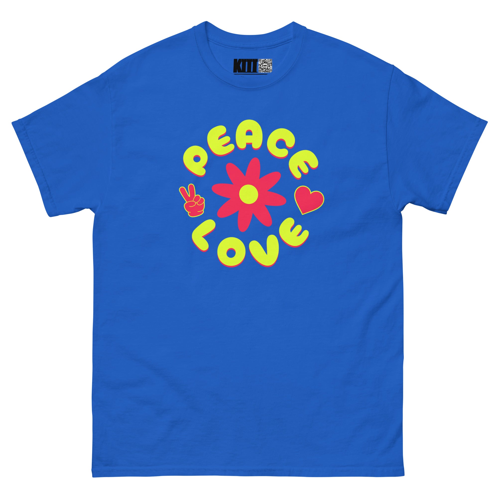 Peace & Love Sunflower Unisex Classic Tee