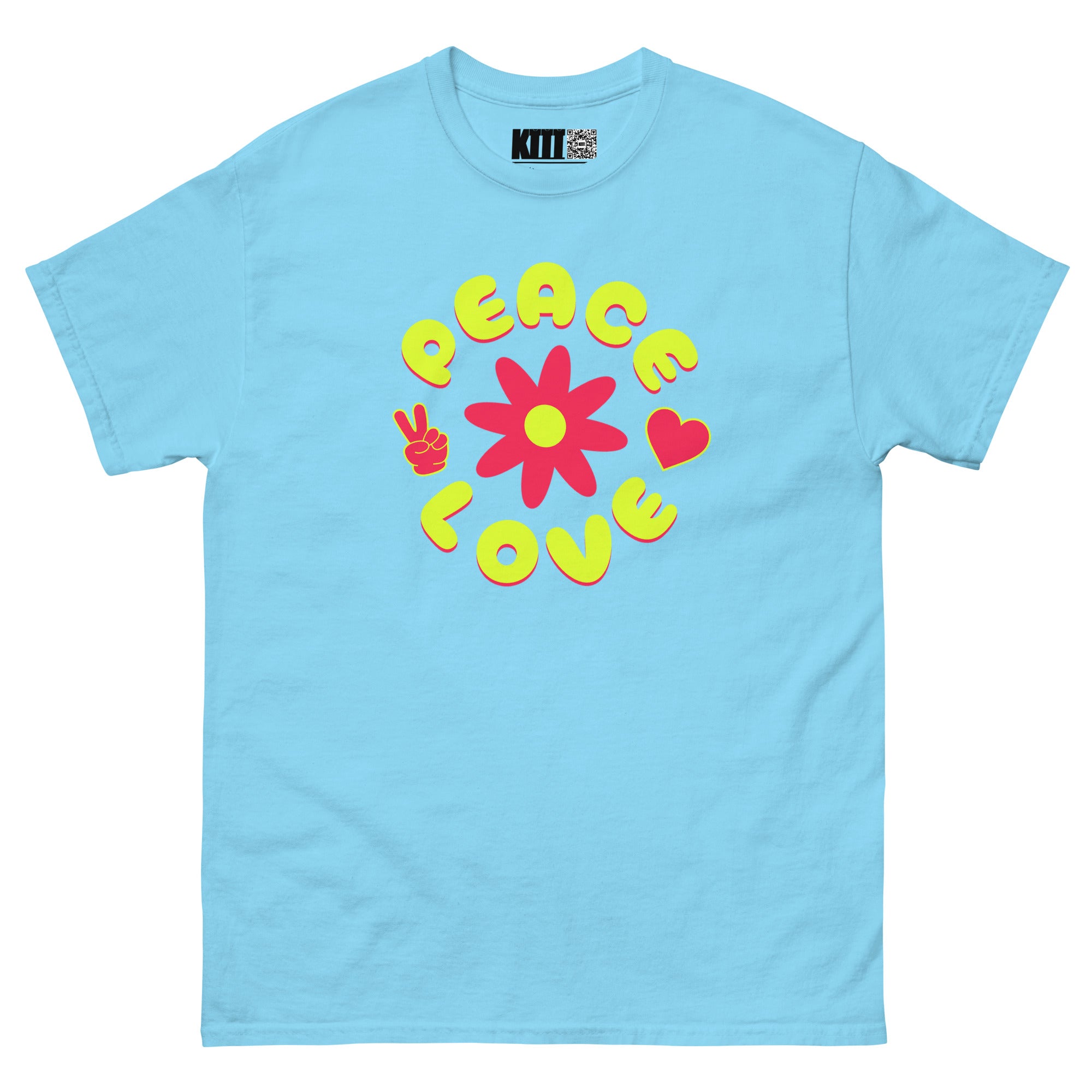 Peace & Love Sunflower Unisex Classic Tee