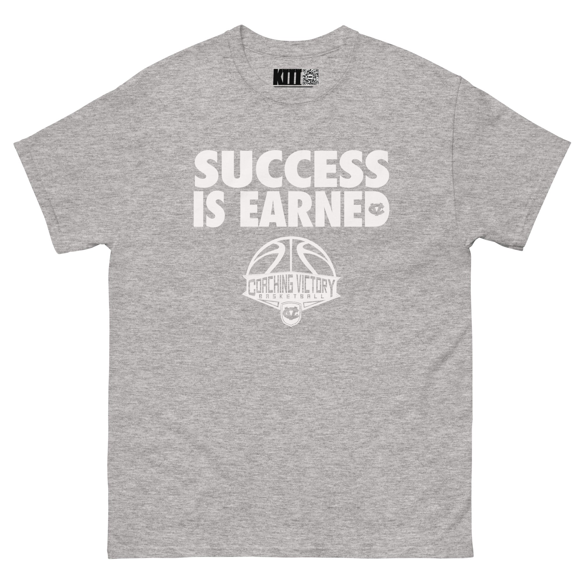 Coaching Victory Success Is Earned Unisex Classic Tee