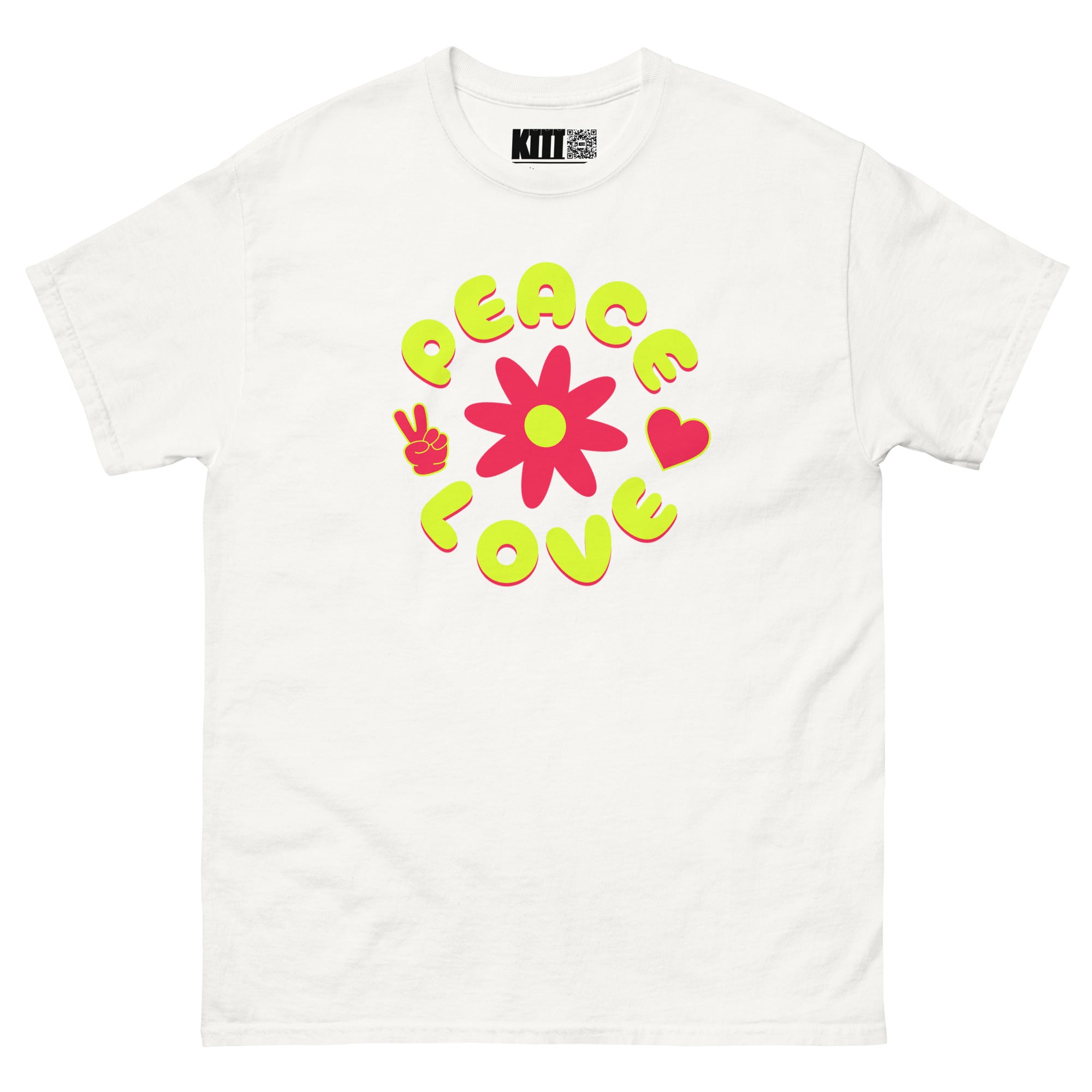 Peace & Love Sunflower Unisex Classic Tee