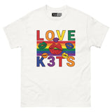 Love K3TS - Rainbow Pride Kiss Unisex Classic Tee