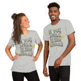 If You Smile The Mirror Smiles – Positive & Inspirational Unisex T-shirt