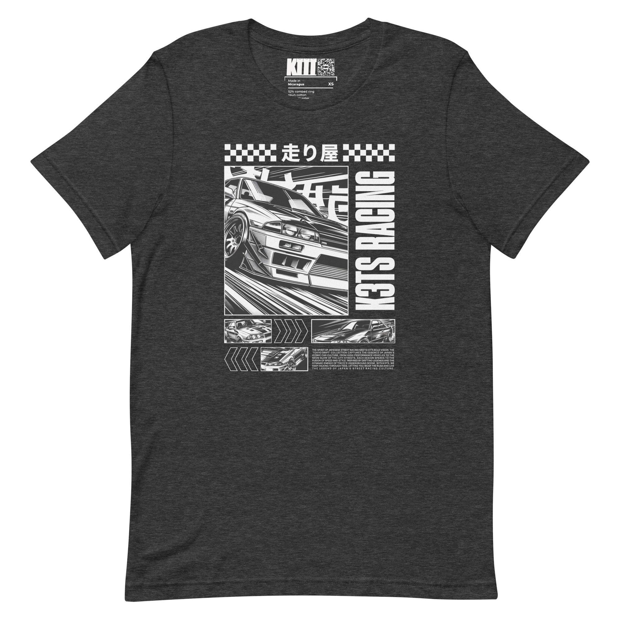 K3T’s Racing - Japan Street Racing - Unisex T-shirt