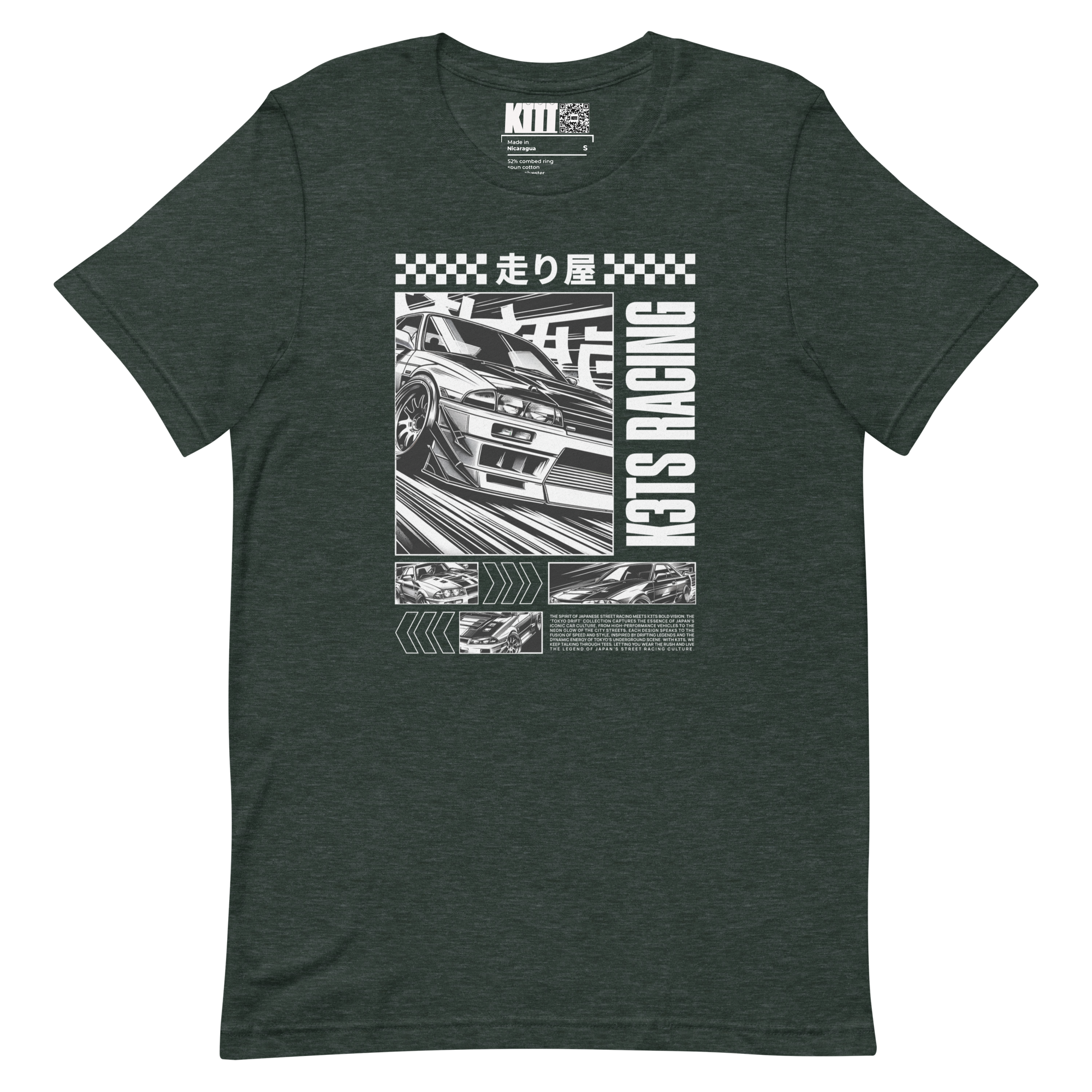 K3T’s Racing - Japan Street Racing - Unisex T-shirt