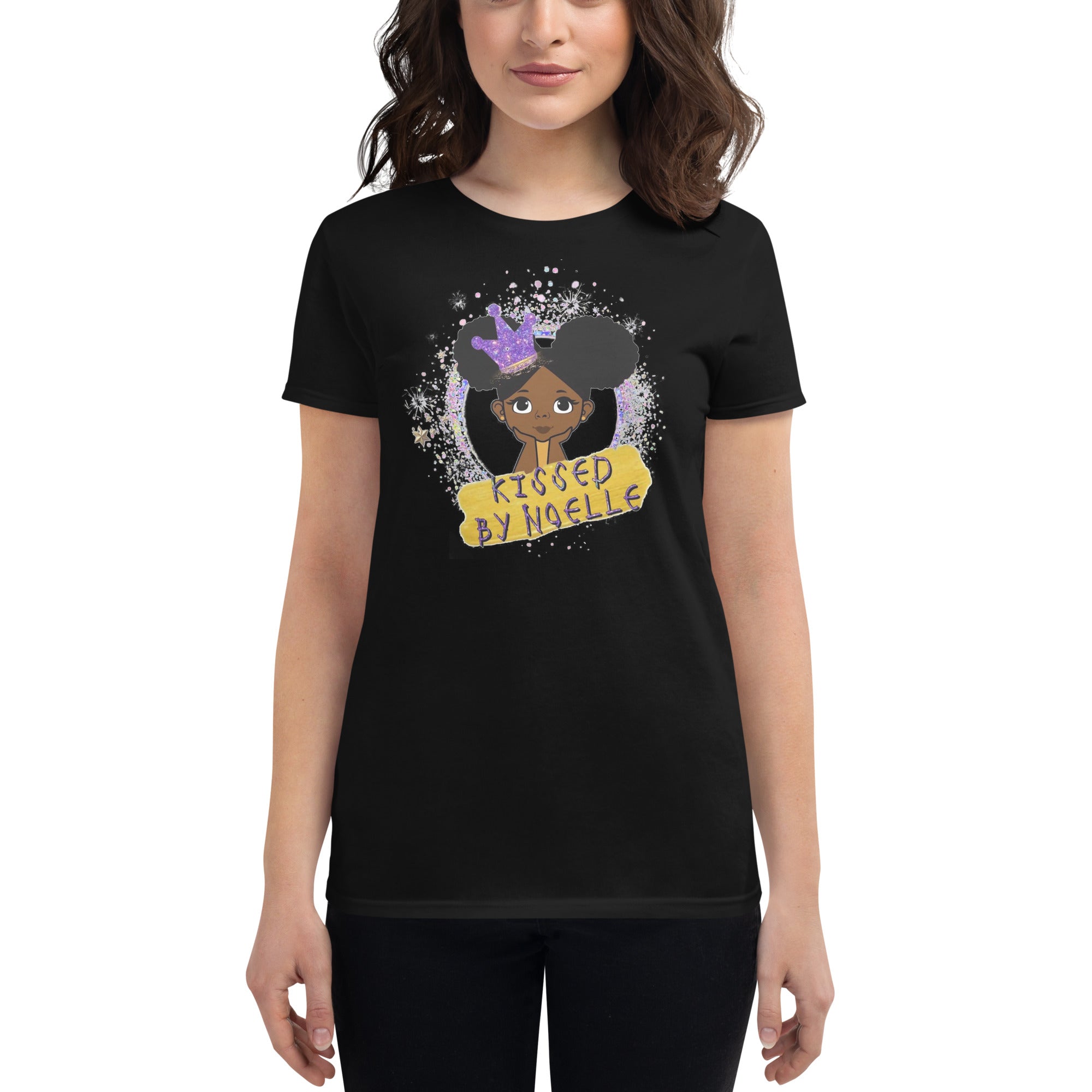 Kissed By Noelle Logo - Sparkle Princess Classic Tee