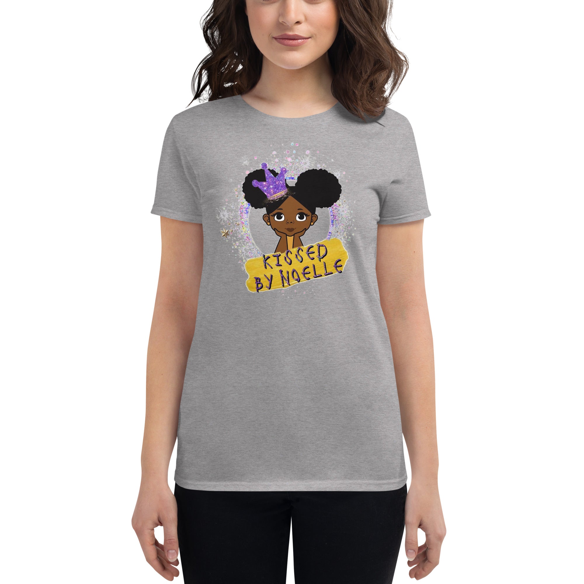 Kissed By Noelle Logo - Sparkle Princess Classic Tee