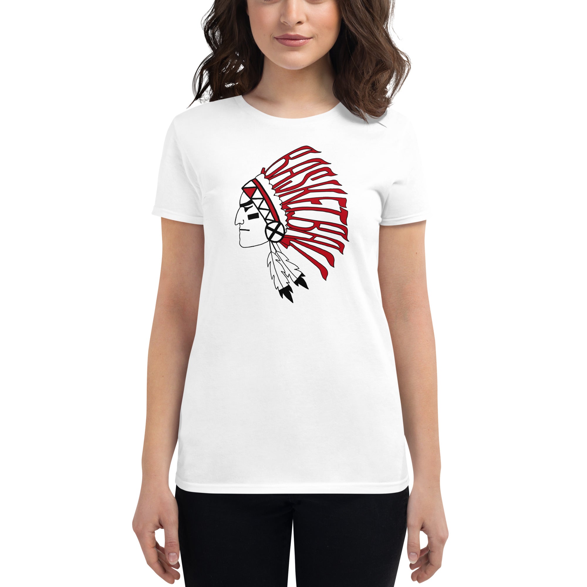 Coatesville Basketball Raider Head Short-Sleeve T-Shirt